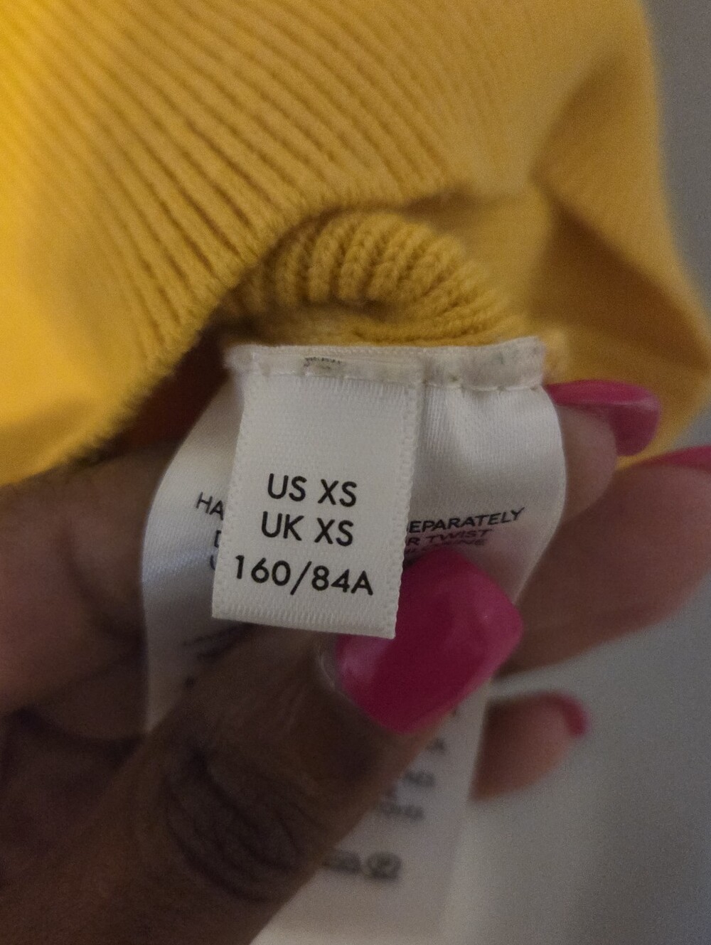 Anthropologie Women's Maeve Yellow Floral Boho Sweater Top | Open Back | Sz XS - Picture 10 of 13